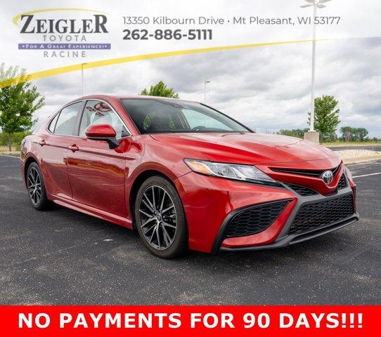 used 2021 Toyota Camry car, priced at $23,490