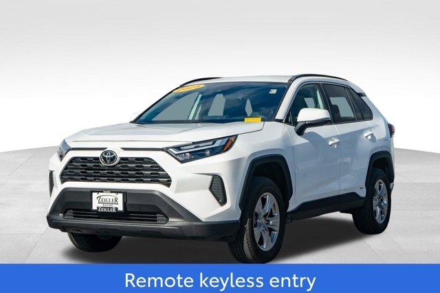 used 2025 Toyota RAV4 Hybrid car, priced at $33,999