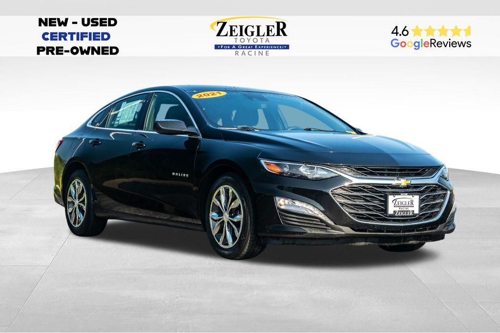 used 2021 Chevrolet Malibu car, priced at $16,749