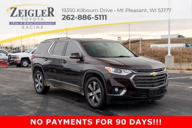 used 2021 Chevrolet Traverse car, priced at $28,597