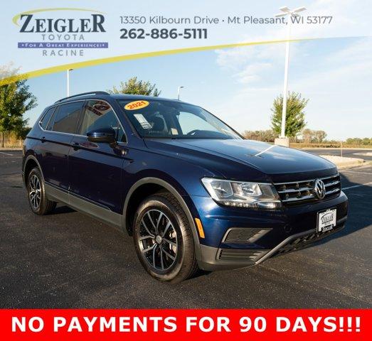 used 2021 Volkswagen Tiguan car, priced at $21,997