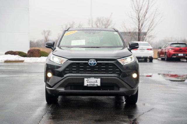 used 2021 Toyota RAV4 Hybrid car, priced at $33,990