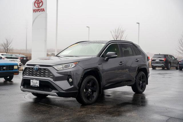 used 2021 Toyota RAV4 Hybrid car, priced at $32,997