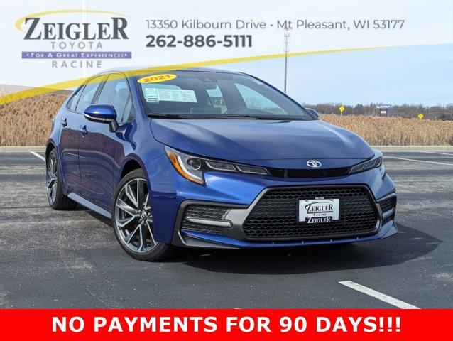 used 2021 Toyota Corolla car, priced at $20,997