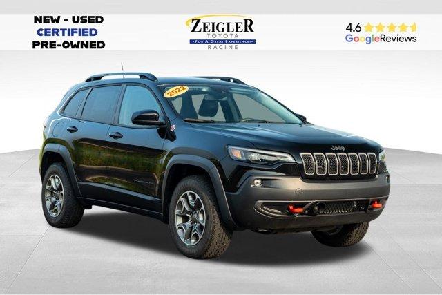 used 2022 Jeep Cherokee car, priced at $25,990