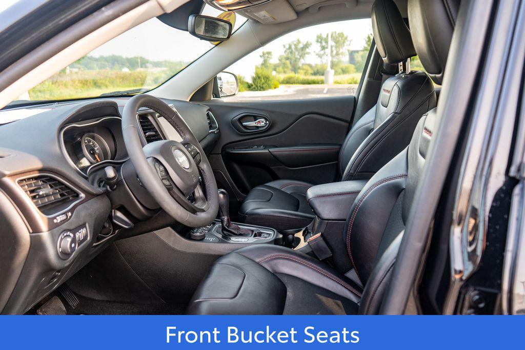 used 2022 Jeep Cherokee car, priced at $23,379