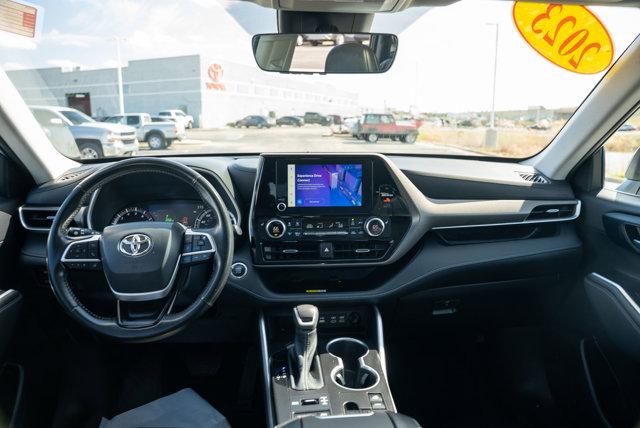 used 2023 Toyota Highlander car, priced at $38,990