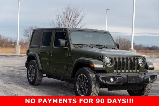 used 2021 Jeep Wrangler car, priced at $28,997