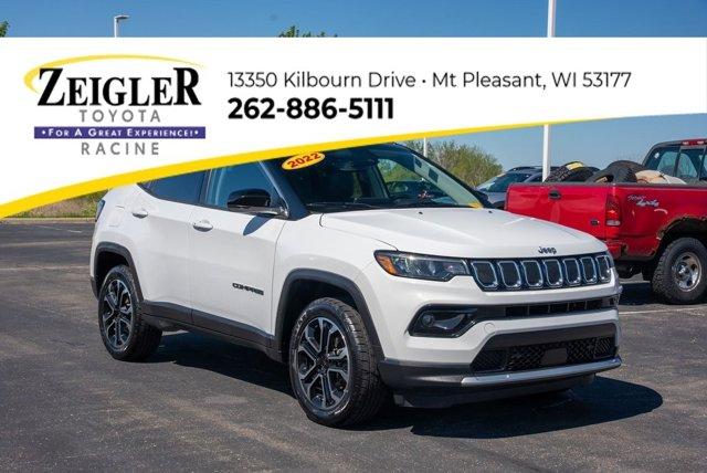 used 2022 Jeep Compass car, priced at $22,990
