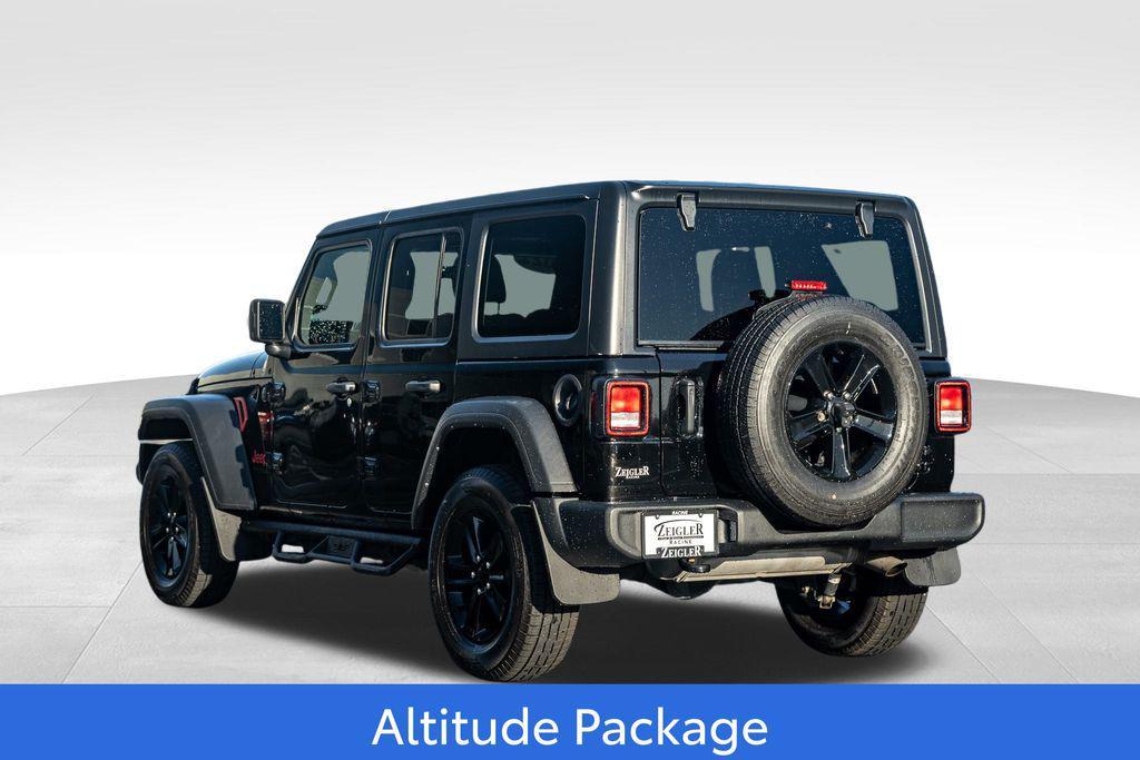 used 2022 Jeep Wrangler Unlimited car, priced at $31,990
