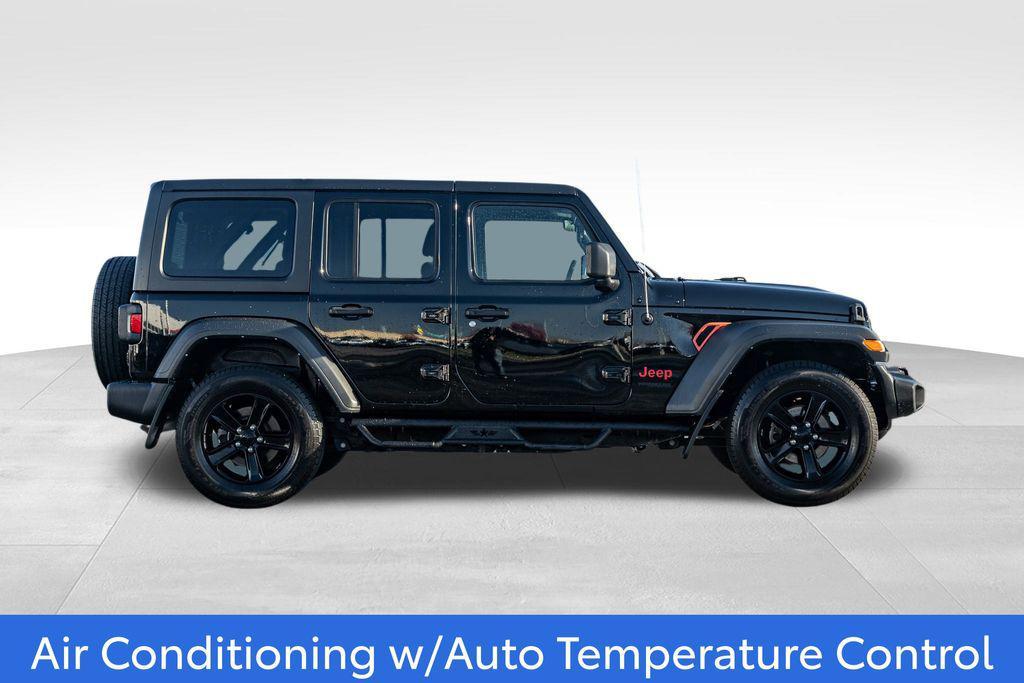 used 2022 Jeep Wrangler Unlimited car, priced at $31,990