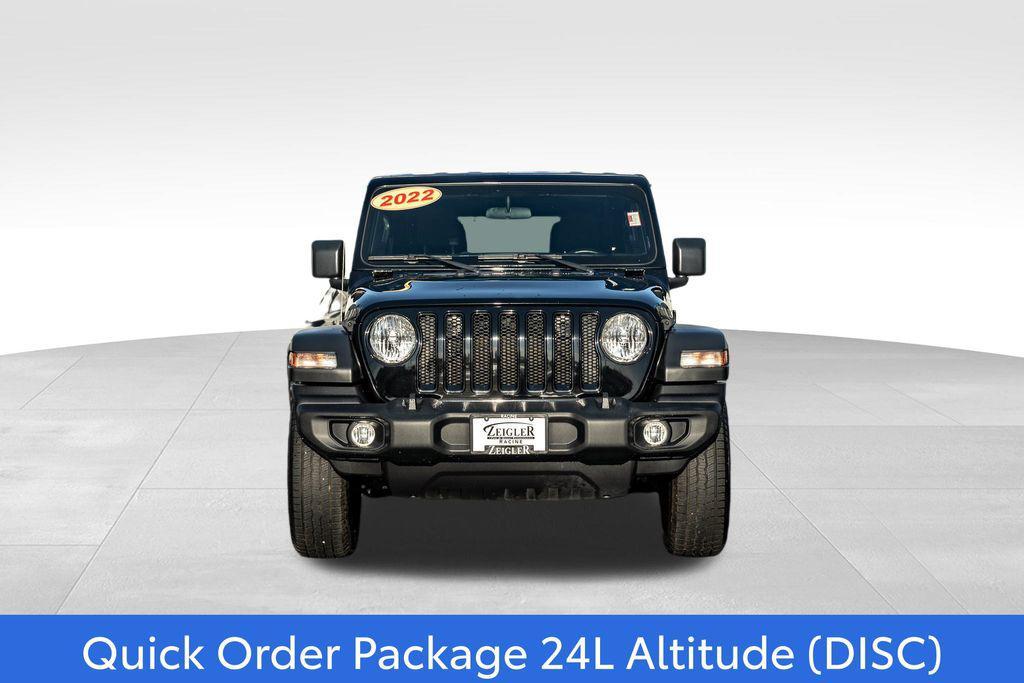 used 2022 Jeep Wrangler Unlimited car, priced at $31,990