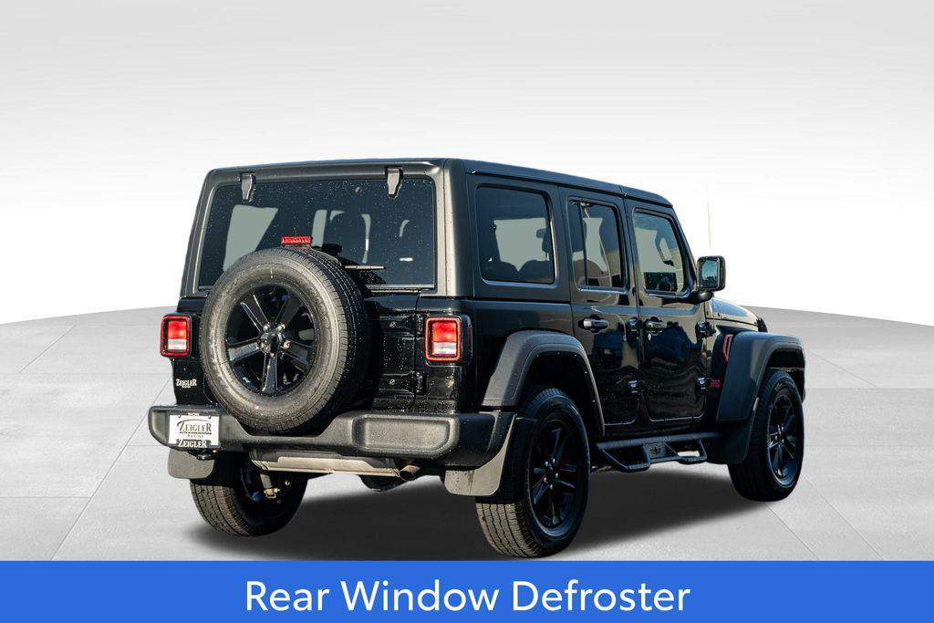 used 2022 Jeep Wrangler Unlimited car, priced at $31,990