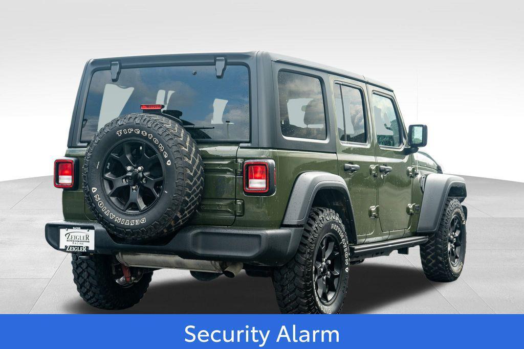 used 2023 Jeep Wrangler car, priced at $31,749