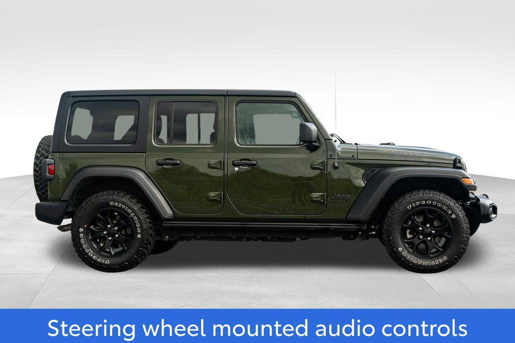 used 2023 Jeep Wrangler car, priced at $31,749