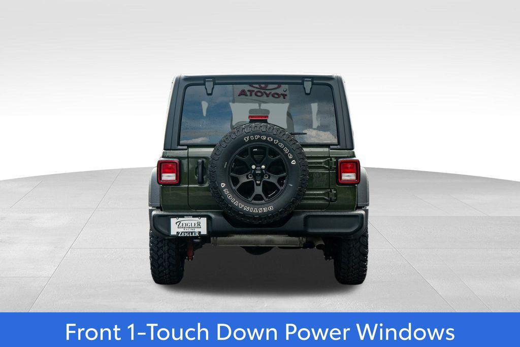 used 2023 Jeep Wrangler car, priced at $31,749