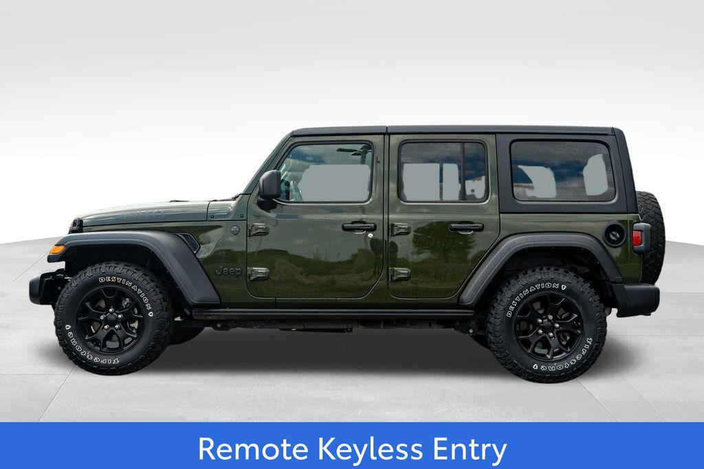 used 2023 Jeep Wrangler car, priced at $31,749