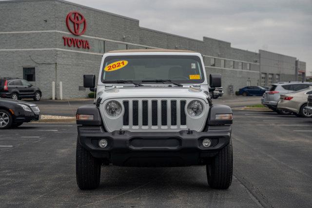 used 2021 Jeep Wrangler car, priced at $28,990