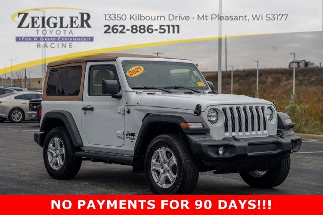 used 2021 Jeep Wrangler car, priced at $28,990