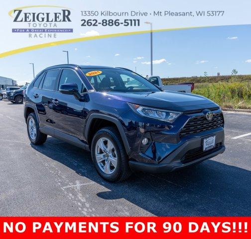 used 2021 Toyota RAV4 car, priced at $29,497