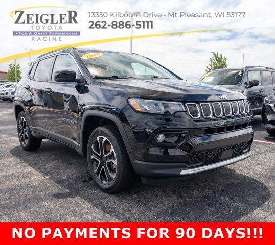 used 2022 Jeep Compass car, priced at $26,390