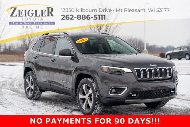 used 2021 Jeep Cherokee car, priced at $26,997