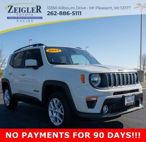 used 2021 Jeep Renegade car, priced at $21,190