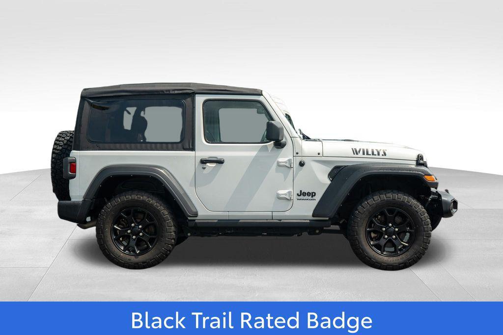 used 2021 Jeep Wrangler car, priced at $25,990