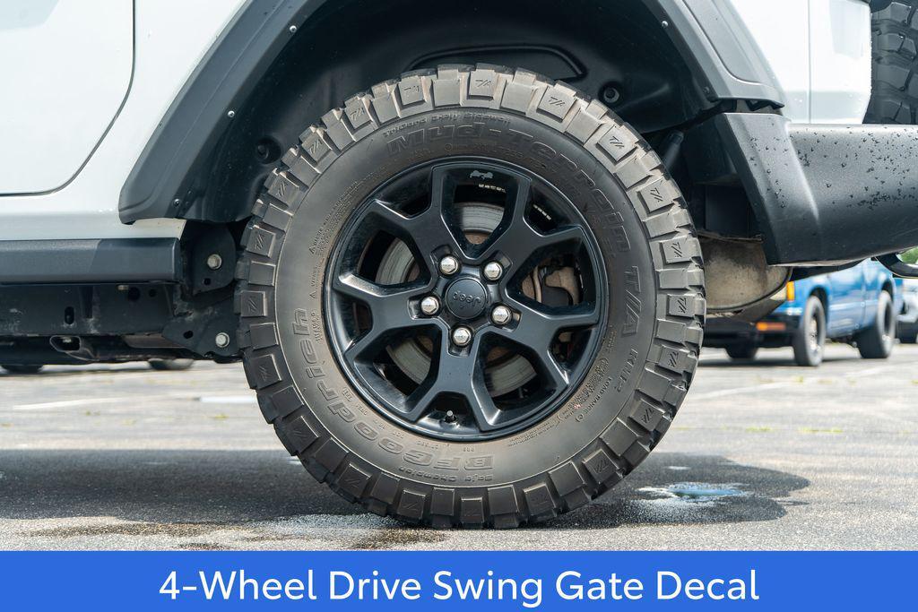 used 2021 Jeep Wrangler car, priced at $25,990