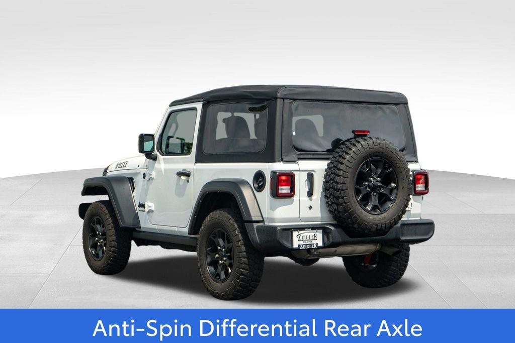 used 2021 Jeep Wrangler car, priced at $25,990
