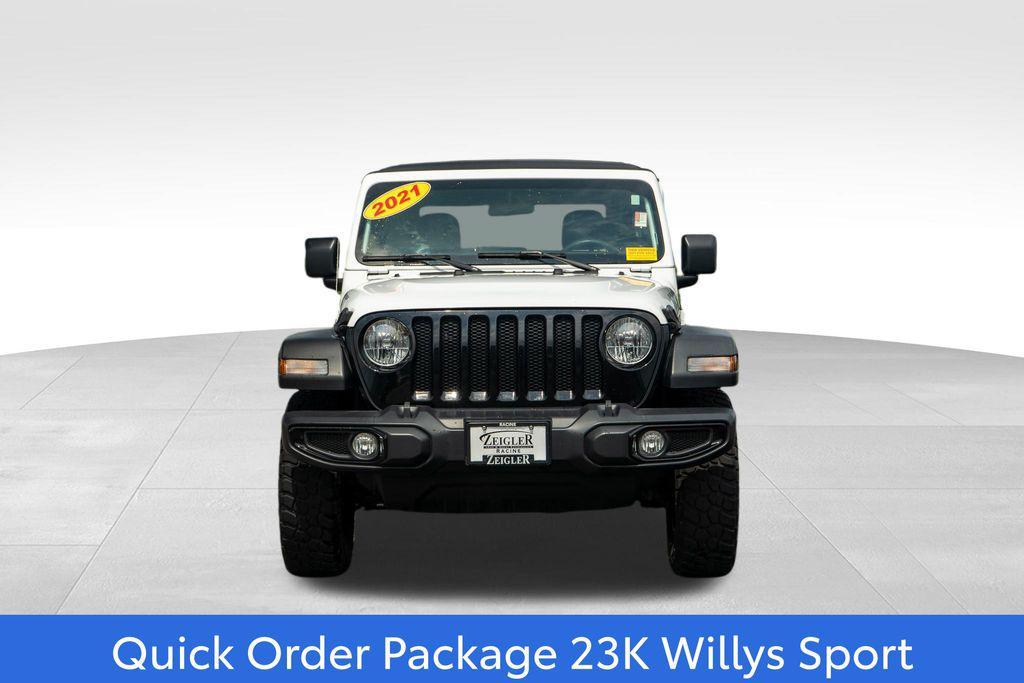 used 2021 Jeep Wrangler car, priced at $25,990