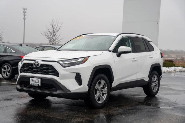 used 2022 Toyota RAV4 car, priced at $28,587