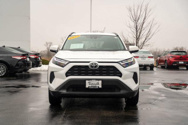 used 2022 Toyota RAV4 car, priced at $28,587