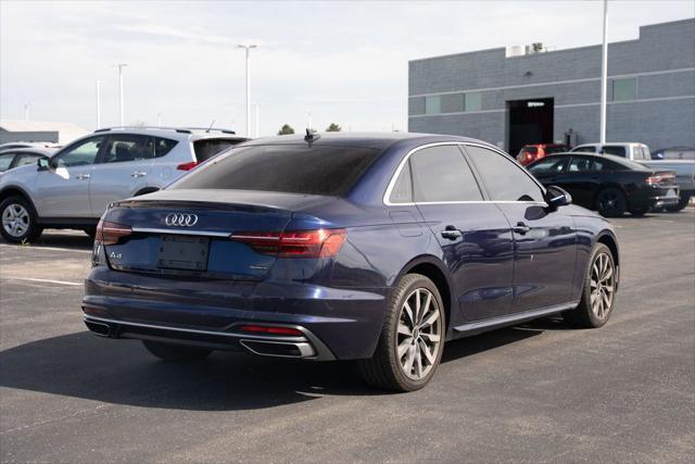 used 2022 Audi A4 car, priced at $29,790