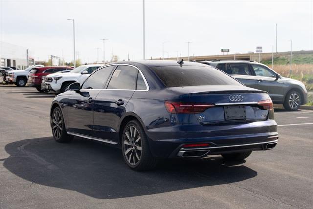 used 2022 Audi A4 car, priced at $29,790