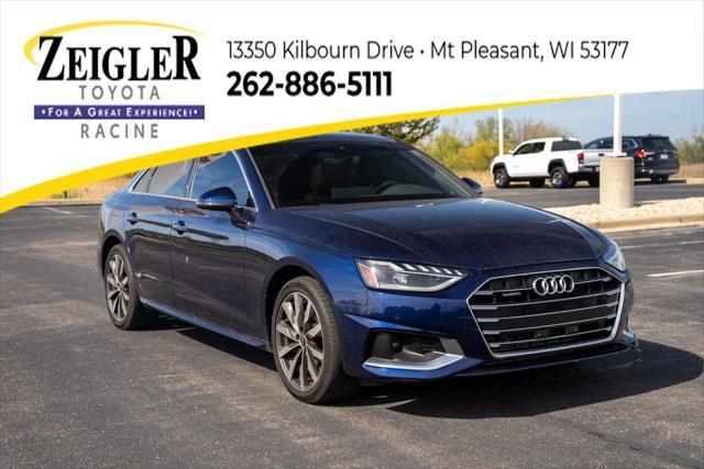 used 2022 Audi A4 car, priced at $29,790