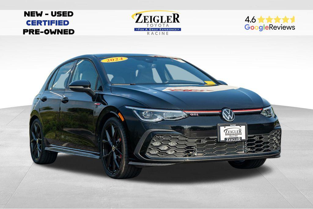 used 2024 Volkswagen Golf GTI car, priced at $32,479