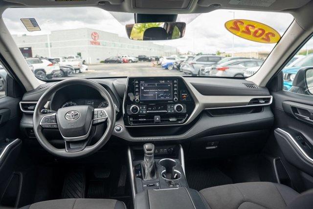 used 2022 Toyota Highlander car, priced at $29,990