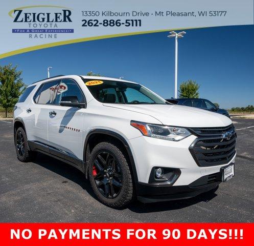 used 2021 Chevrolet Traverse car, priced at $31,990