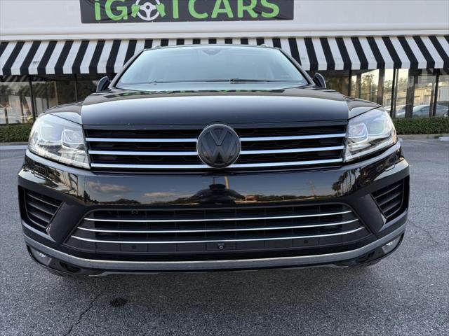 used 2017 Volkswagen Touareg car, priced at $15,491