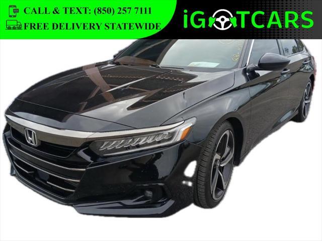 used 2021 Honda Accord car, priced at $23,891