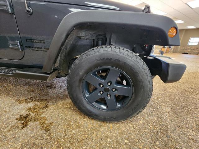 used 2016 Jeep Wrangler Unlimited car, priced at $13,391