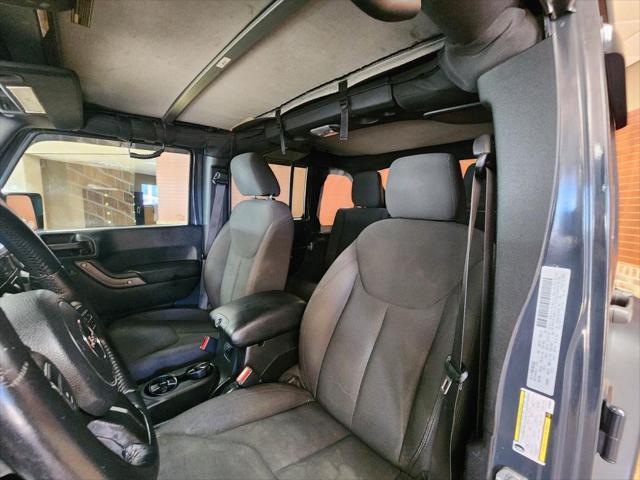 used 2016 Jeep Wrangler Unlimited car, priced at $13,391