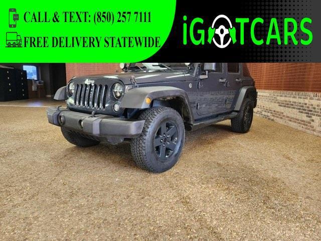 used 2016 Jeep Wrangler Unlimited car, priced at $12,841