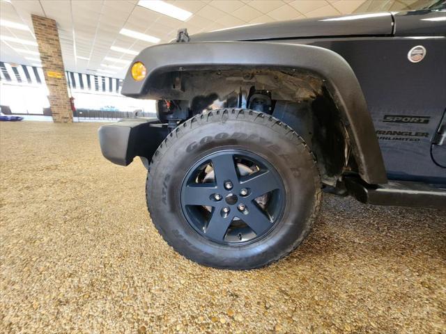 used 2016 Jeep Wrangler Unlimited car, priced at $13,391