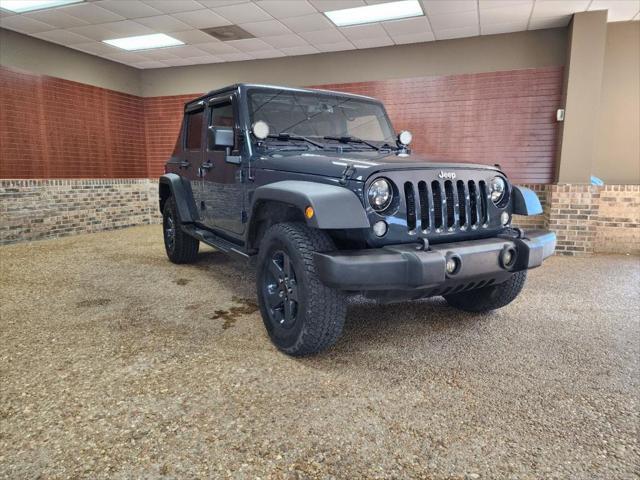 used 2016 Jeep Wrangler Unlimited car, priced at $13,391