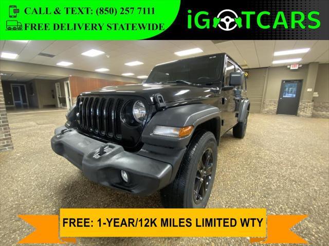 used 2020 Jeep Wrangler Unlimited car, priced at $24,541