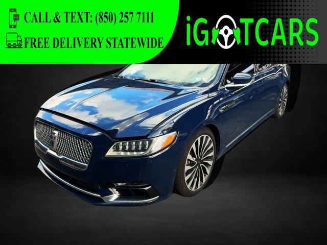 used 2017 Lincoln Continental car, priced at $18,691