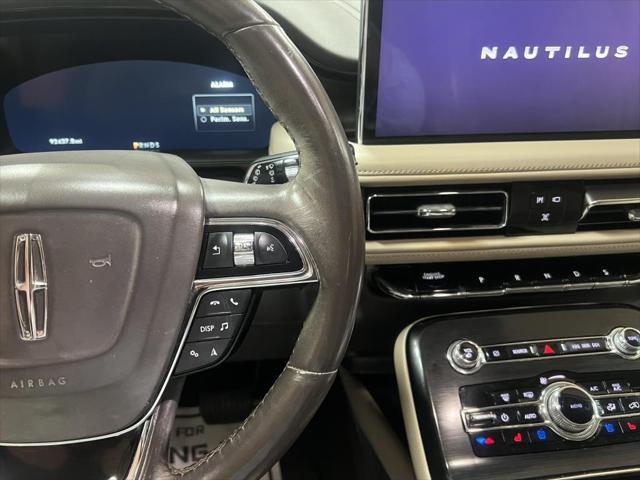used 2021 Lincoln Nautilus car, priced at $23,519