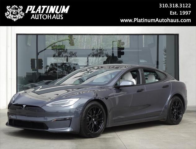 used 2022 Tesla Model S car, priced at $51,888